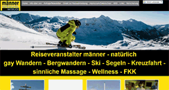 Desktop Screenshot of maenner-natuerlich.com